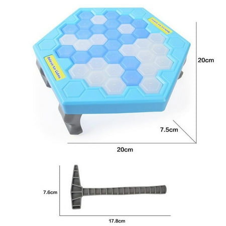 Desk Games None Puzzle Table Games Balance Ice Cubes Save Penguin Icebreaker Beating Interactive Desktop Party Games Gifts (38 pcs ices) ()