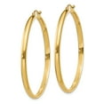 thumbnail image 2 of Primal Gold 14 Karat Yellow Gold Hoop Earrings, 2 of 6