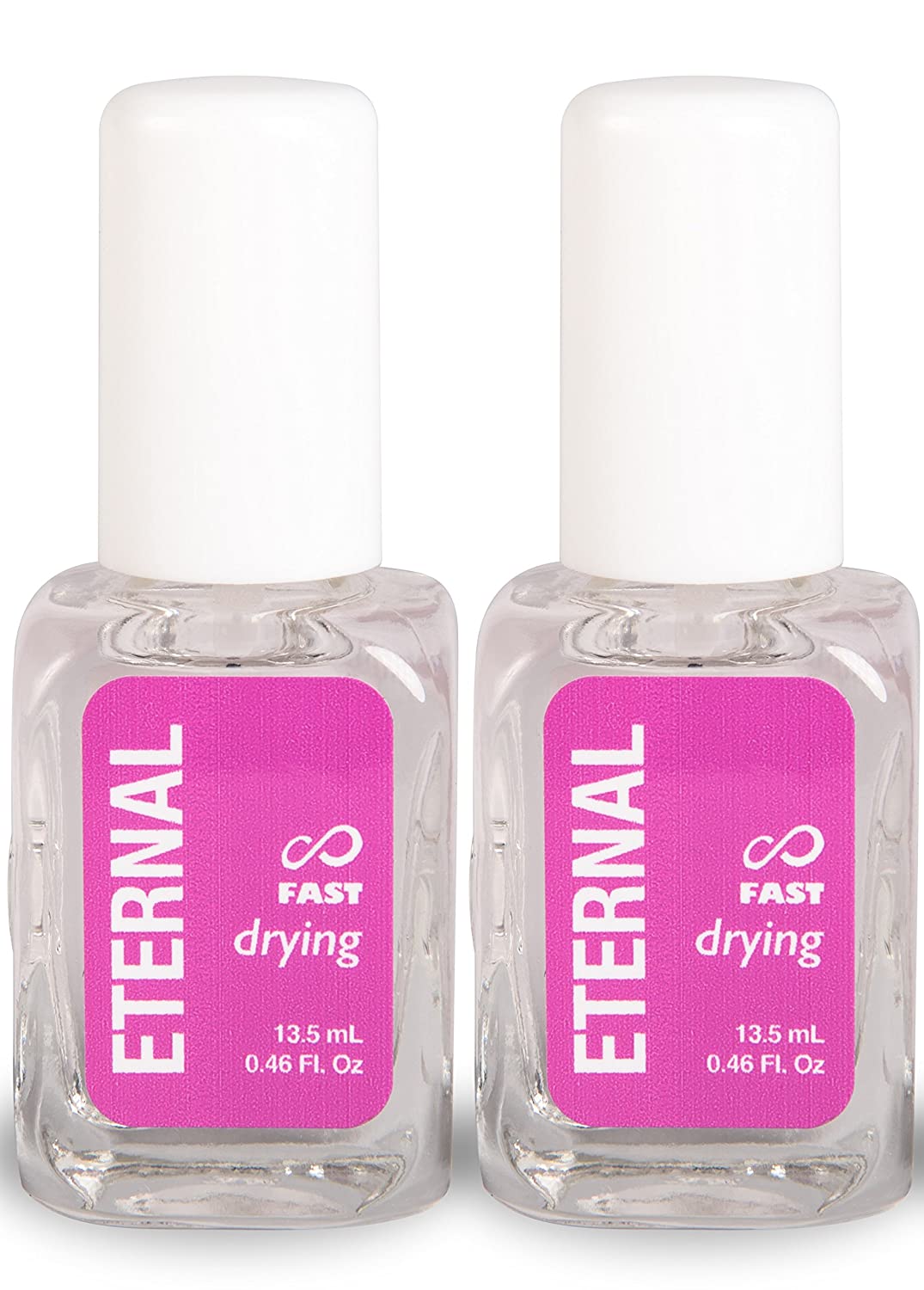 Eternal Fast Drying Top Coat Nail Polish (2 Pack)