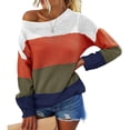 thumbnail image 2 of Jersey De Mujer, Prendas De Punto Para El Hogar A Juego, Cuello Redondo, Manga Larga Suave, Transpirable Para Citas ANGGREK Otros, 2 of 5
