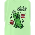 thumbnail image 6 of Minecraft, Boys' Elevated Front and Back Graphic T-Shirt, Sizes 4-20, 6 of 8