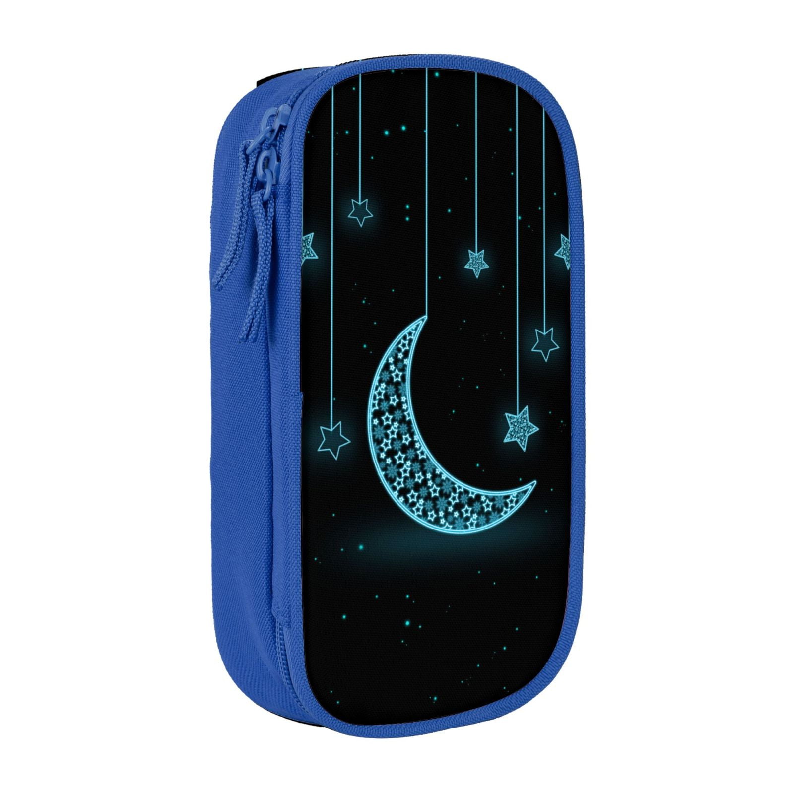 XMXY Cute Moon Star Night Large Capacity Pencil Case, Portable