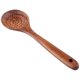 thumbnail image 4 of 1x cuchara de madera de teca, cuchara de mango largo, cucharón, paleta de arroz grande, cuchara de madera y 6x cuchillo de mantequilla de madera Ch, 4 of 5