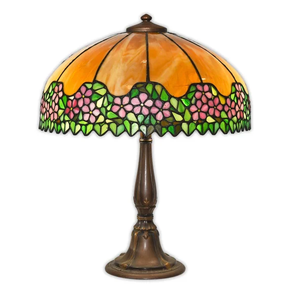 Pre-Owned Unbranded Antique Handel Style Table Lamp Circa 1920