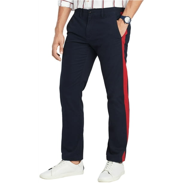 chino with side stripe