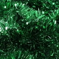 thumbnail image 3 of Green Tinsel Garland Christmas Tree Decorations Wedding Birthday Party Supplies for 16.5 FEET Long, 3 of 7