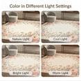 thumbnail image 7 of ODIKA 8'x10' Washable Area Rug Playroom Vintage Cottagecore Border Coquette Aesthetic Pink Dorm for King Size Bedroom Under Bed, Master Suite, Non-Shedding, Easy Care, 7 of 7
