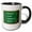 Black/White, variant on 3drose, Math - Mistakes Allow Thinking to Happen - Mathematics Teacher Student, 15oz Mug