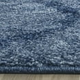 thumbnail image 3 of SAFAVIEH Retro Daphne Abstract Runner Rug, Blue/Dark Blue, 2'3" x 5', 3 of 8