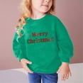thumbnail image 2 of Posijego Vêtements de Noël pour Enfants Garçons Filles Chandail à Manches Longues Col Rond Coton Chandail Chandail en Molleton Hauts, 2 of 4