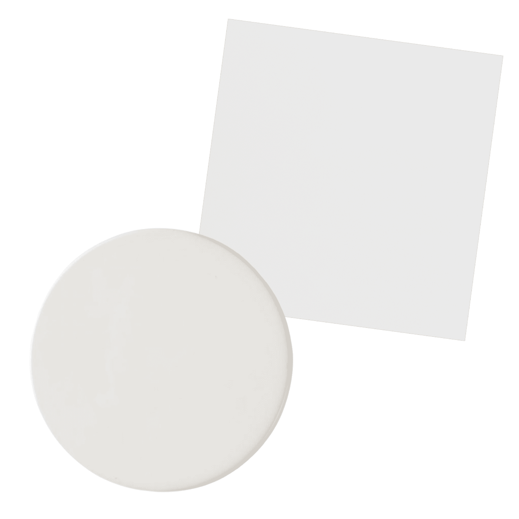 Precut Butcher Paper Sheets for Sublimation & Heat Press Crafts, (X-Large, 4.75 in x 4.75 in), White, Uncoated