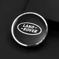 thumbnail image 1 of 4 Pcs 62mm Capuchons de Moyeu de Roue de Voiture pour Range Rover Freelande Discovery Sport Defender Evoque Accessoires Noir Argent 4 Pcs, 1 of 6