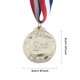 thumbnail image 4 of Medalla 5 Cm Competiciones Oro/plata/bronce para Fiesta Espectáculo Talentos, 4 of 9