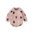 thumbnail image 2 of Faithtur Barboteuse pour Bébé Filles, Col Rond, Manches Longues, 2 of 10