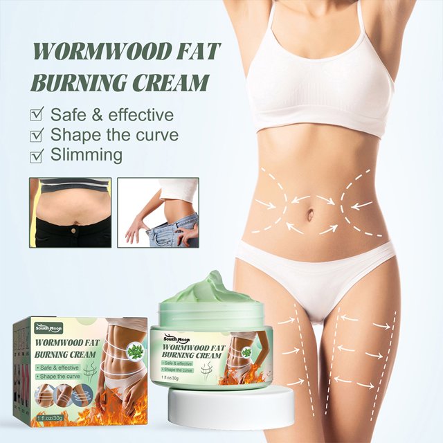 Crema para quemar grasa de 30g crema para encoger la piel de ajenjo portátil para herramienta de cuidado corporal