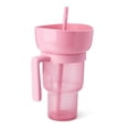 thumbnail image 2 of Mainstays 32oz Stadium Tumbler, Pink, 2 of 8
