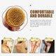 thumbnail image 5 of FELTECHELECTR Cepillo corporal natural, cepillo de ducha, cepillo exfoliante, cepillo de limpieza corporal, 5 of 6