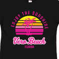 thumbnail image 4 of Inktastic Summer Enjoy the Sunshine Vero Beach Florida in Pink Boys or Girls Toddler T-Shirt, 4 of 5