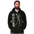 thumbnail image 3 of Funny Swing to the End Skeleton Golf Hoodie Hooded Sweatshirt Men Brisco Brands S, 3 of 6