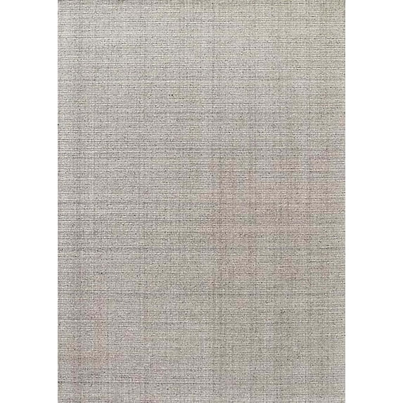 Ahgly Company Indoor Rectangle Mid-Century Modern Pale Silver Gray Oriental Area Rugs, 2' x 5'