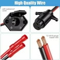 thumbnail image 4 of 12V 10AWG Trolling Motor Plug Receptacle Kit Male Female Connector Waterproof, 4 of 10