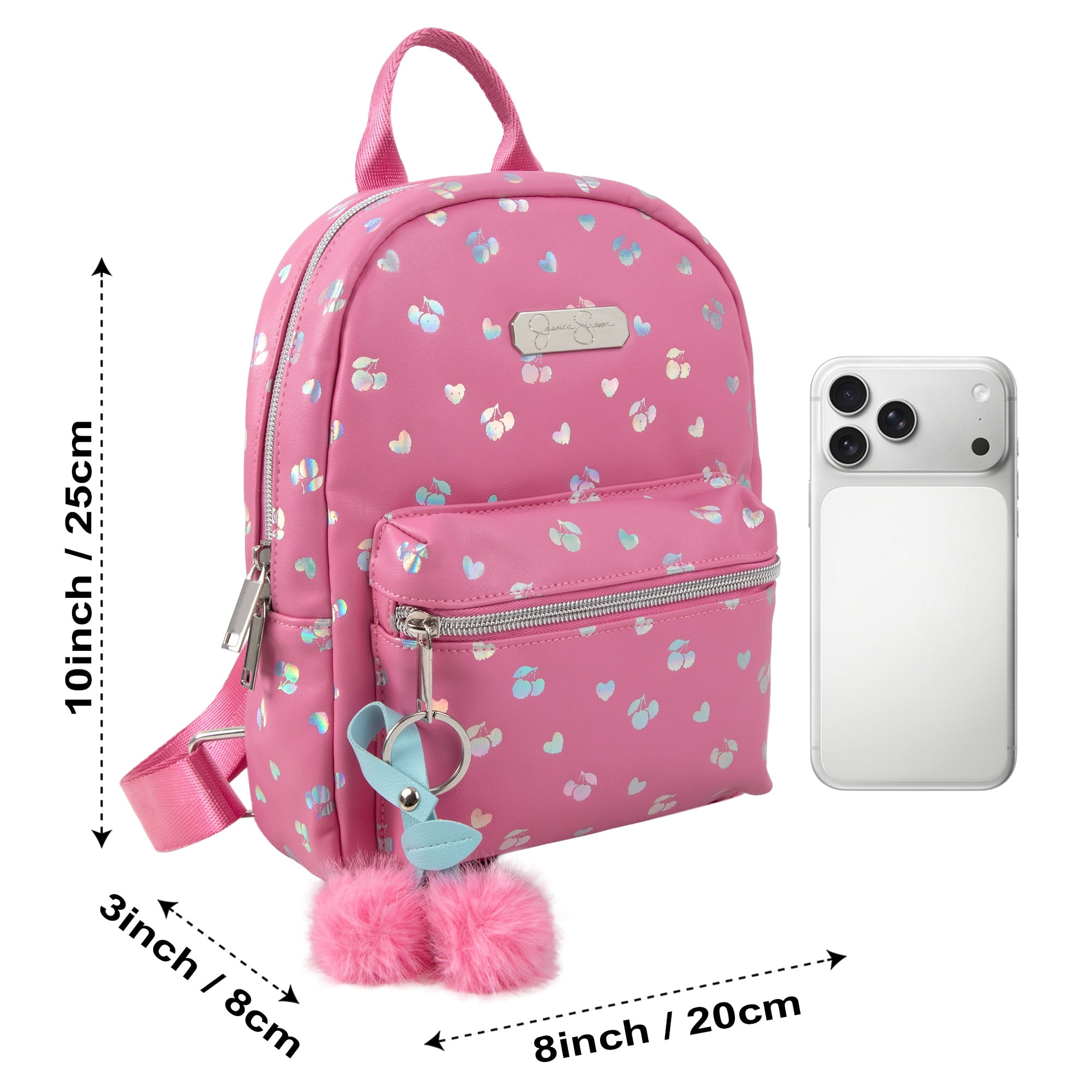 Jessica Simpson, Mini Waterproof Vegan Leather Backpack - Walmart.com