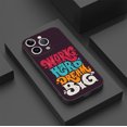 thumbnail image 3 of Funda única para teléfono plateada mate de doble capa con diseño de dibujos animados divertidos para iPhone 15 Pro Max 14 13 12 Pro 11, 3 of 4
