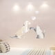 thumbnail image 4 of Pegatinas decorativas de pared acrílicas con diseño de animales | Vinilos decorativos removibles de perros y gatos | Arte de pared reflectante autoadhesivo para sala de estar, dormitorio infantil, 4 of 6