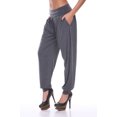 thumbnail image 3 of White Mark Pantalon de Jogging Harem Taille Haute pour Femmes, Lot de 2, 3 of 5