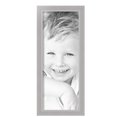 thumbnail image 2 of ArtToFrames 8" x 21" Silver Picture Frame, 8x21 inch Silver Wood Poster Frame (WOM-5388), 2 Pack, 2 of 8