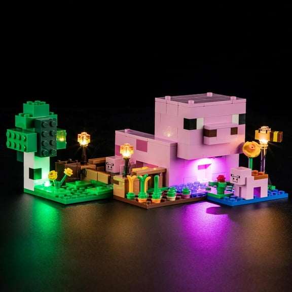 LED Light Kit for Lego 21268 The Baby Pig House Set, Compatible with Lego 21268 Building Blocks Model(Not Include Blocks Set)