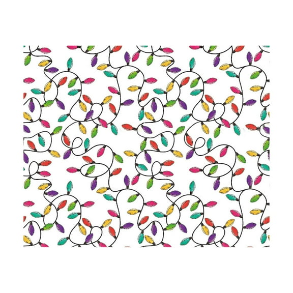 Christmas Ocean Animal Pattern Wrapping Paper Holidays Giving Goodie Packing Paper for Xmas, Pack of 1, Multicolor