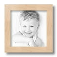 thumbnail image 2 of ArtToFrames 8x8 Inch Hard Maple Picture Frame, This Brown Wood Poster Frame is Great for Your Art or Photos, Comes with Regular Glass (4847), 2 of 8