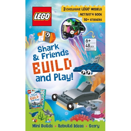 Build and Play Box Lego Books: Shark & Friends Build and Play Box (Paperback)