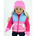 thumbnail image 6 of Sophia's Winter Clothing Accessory Set with Puffy Vest, Hat, Mittens and Snow Tube for 18" Dolls, 6 of 8