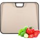 thumbnail image 1 of Tabla de cortar multifunción, tabla de cortar de plástico de paja de trigo para cocina, tabla de cortar apta para lavavajillas con ranuras para jugo, tabla de cortar de fruta antideslizante, 1 of 5