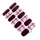 thumbnail image 1 of Minnieouse Pegatinas para decoración de uñas, calcomanía autoadhesiva para uñas con correa, pegamento, puntas de tira de esmalte, cubierta Juegos de manicura YMX220, 1 of 6