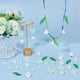 thumbnail image 5 of Kit de 460 piezas de cuentas acrílicas con forma de flor y hoja (7 estilos de flores y 3 estilos de hojas transparentes), incluye cuentas espaciadoras y cuentas de campana acrílicas., 5 of 7