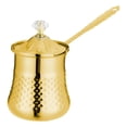thumbnail image 1 of Tnarru Coffee Pot Restaurant W Anti Overflow Spout with Lid Camping Stainless Steel L L, 1 of 8