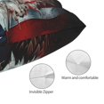 thumbnail image 3 of Kdxio Cotton Pillow Cases 20"x30" Pillowcases,Soft and Breathable Bedroom Pillow Cases-USA Bald Eagle-No Pillow Core, 3 of 5