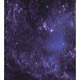 thumbnail image 3 of Galaxy Duvet Cover Set, Celestial Stars in Night Sky Stardust in Clouds Fantasy World of Space, Decorative 3 Piece Bedding Set with 2 Pillow Shams, King Size, Black Navy Blue, by Ambesonne, 3 of 3