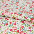 thumbnail image 2 of Singer Fabrics, 100% Cotton Print, Craft Quilting, 44 Inch, Pink Small Floral White, 5 Yard Precut, 2 of 2