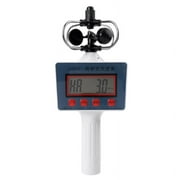 XISAOK Unique Design Windspeed Meter LCD Display Energy Saving Cup Style Anemometer