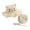Beige, variant on REDARER Toddler Girls' Cat Ear Straw Hat & Bag Set Foldable Sun Hat with Wavy Brim Summer Beach Accessories,One Size