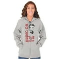 thumbnail image 3 of Retro Betty Boop Cartoon Bring It On Zip Hoodie Sweatshirt Women Brisco Brands S, 3 of 6
