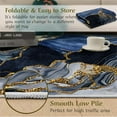 thumbnail image 3 of Navy Blue Marble Area Rug, Luxury Blue Gold Agate Texture Indoor Carpet, Home Decor Aesthetics Throw Rugs For Living Room Bedroom Dining Room Classroom Office, 3 of 7