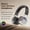 Silver, variant on LESROLL Silver Bluetooth Wireless Earbuds with Mic, 40H Battery, ENC Noise Reduction, Comfortable Fit, Touch Control, Gift-Ready, IPX5 Waterproof Earphones