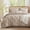06 Beige, variant on U by Bedsure Queen Comforter Set Grey, Bed in a Bag Queen Size Bedding, 7 Pieces Pinch Pleat All Season Comforter