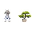 thumbnail image 1 of Figura de escritorio,Estante con estatua de astronauta para decoración de oficina y hogar,Árbol bonsái artificial,Árbol bonsái artificial para decoración de escritorio de interior y, 1 of 8