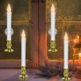 thumbnail image 4 of Velas navideñas con pilas SUNSGNE LED de 9 pulgadas, paquete de 4 unidades, 4 of 7
